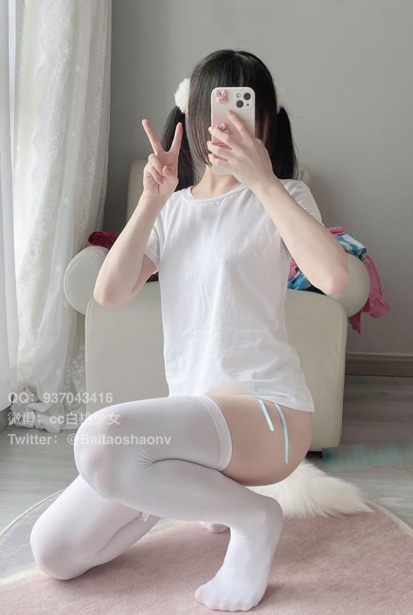 福利姬白桃少女-猫系女友(22)