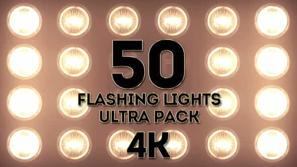 Lights Flashing Ultra Pack 4K - VideoHive 23260414