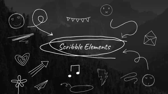 Scribble Elements - VideoHive 53745016