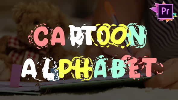 Cartoon Alphabet | Premiere Pro - VideoHive 25622956