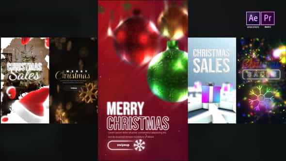 Instagram Christmas Stories Pack - VideoHive 35002581