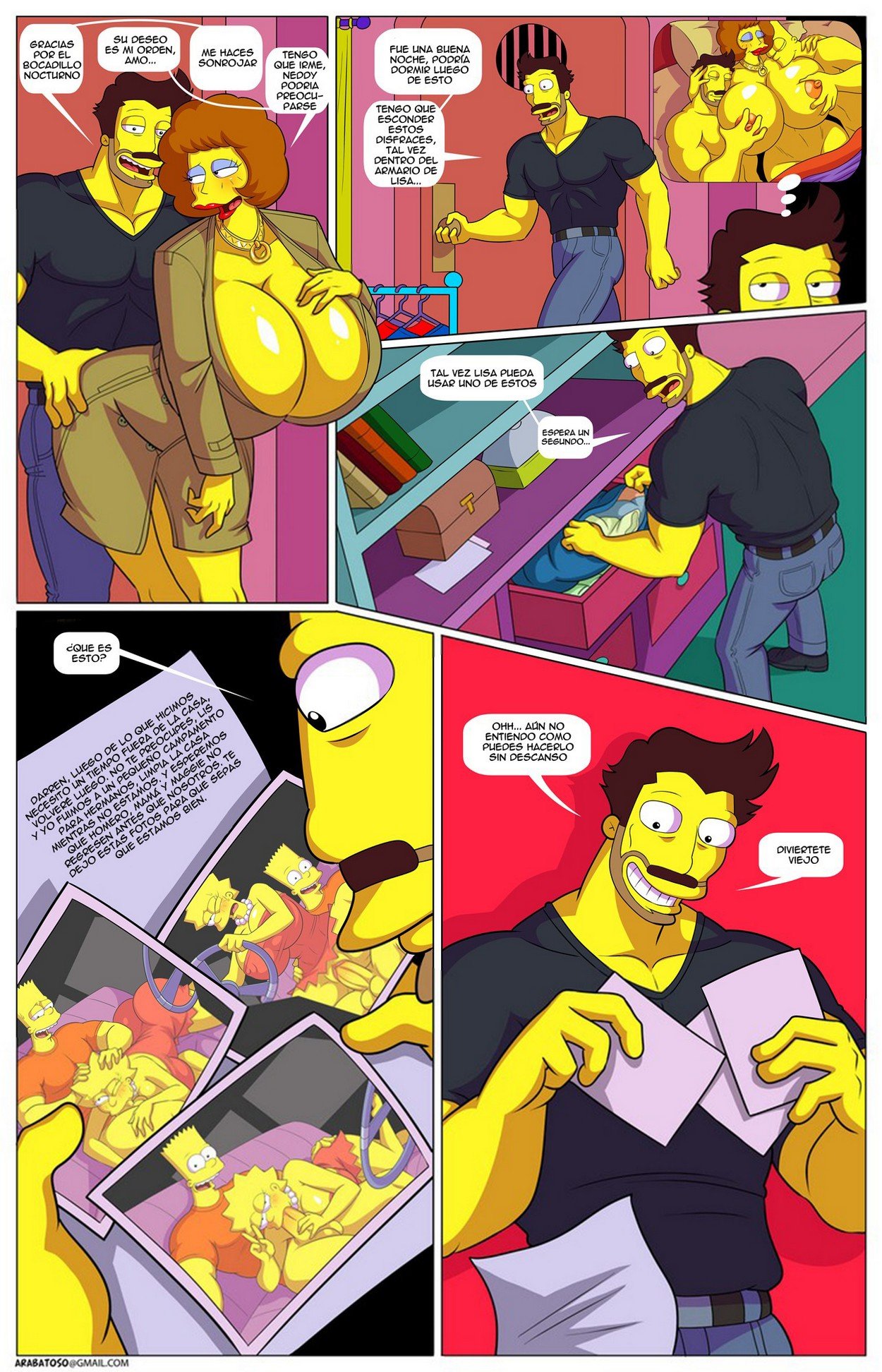 La Aventura de Darren 9 – Los Simpsons - 0