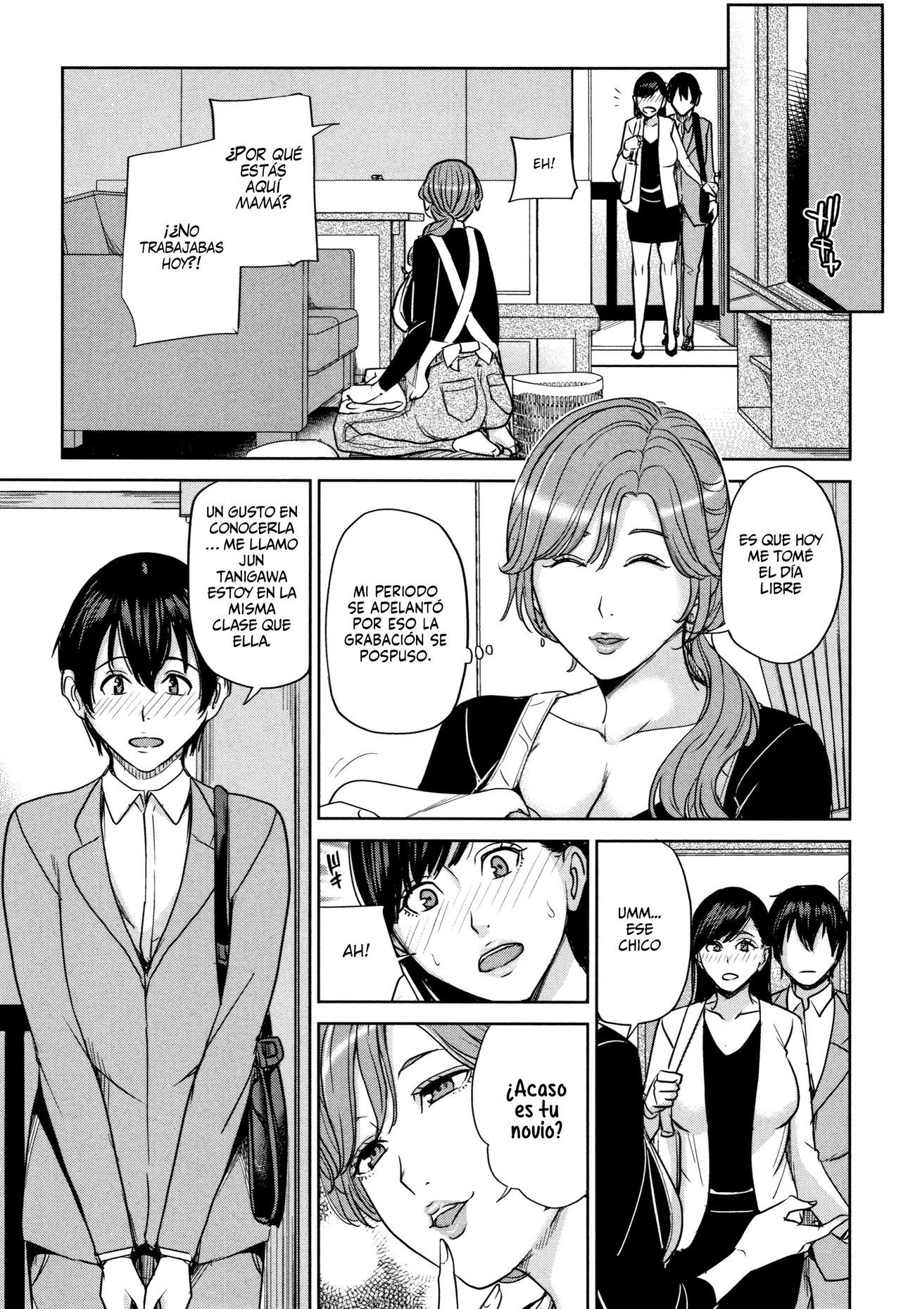 [Maimu Maimu] Kanojo no Mama to Deaikei de...  [Spanish] [Vanilla Sweet Scans]