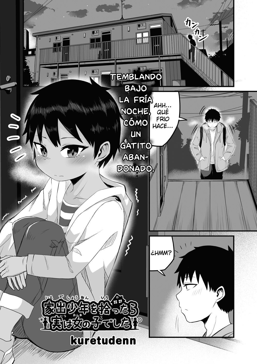 El chico que escapo de casa resulto ser una chica - Iede Shounen o Hirottara Jitsu wa Onnanoko Deshi - 1