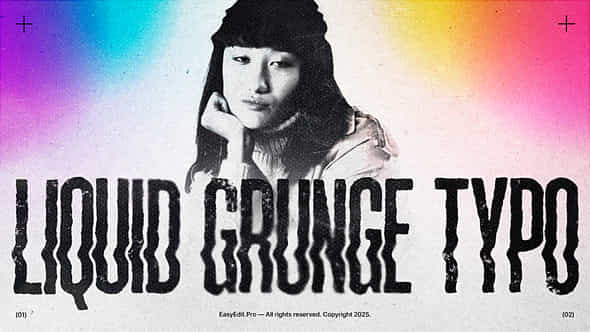Liquid Grunge Typography - VideoHive 58595270