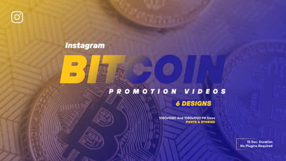 Bitcoin Promotion Instagram V123 - VideoHive 36430672