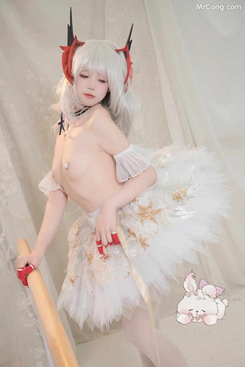 Coser@黏黏团子兔: W天鹅之舞 (55 photos )(16)