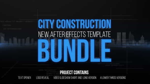 City Construction Bundle - VideoHive 10311373