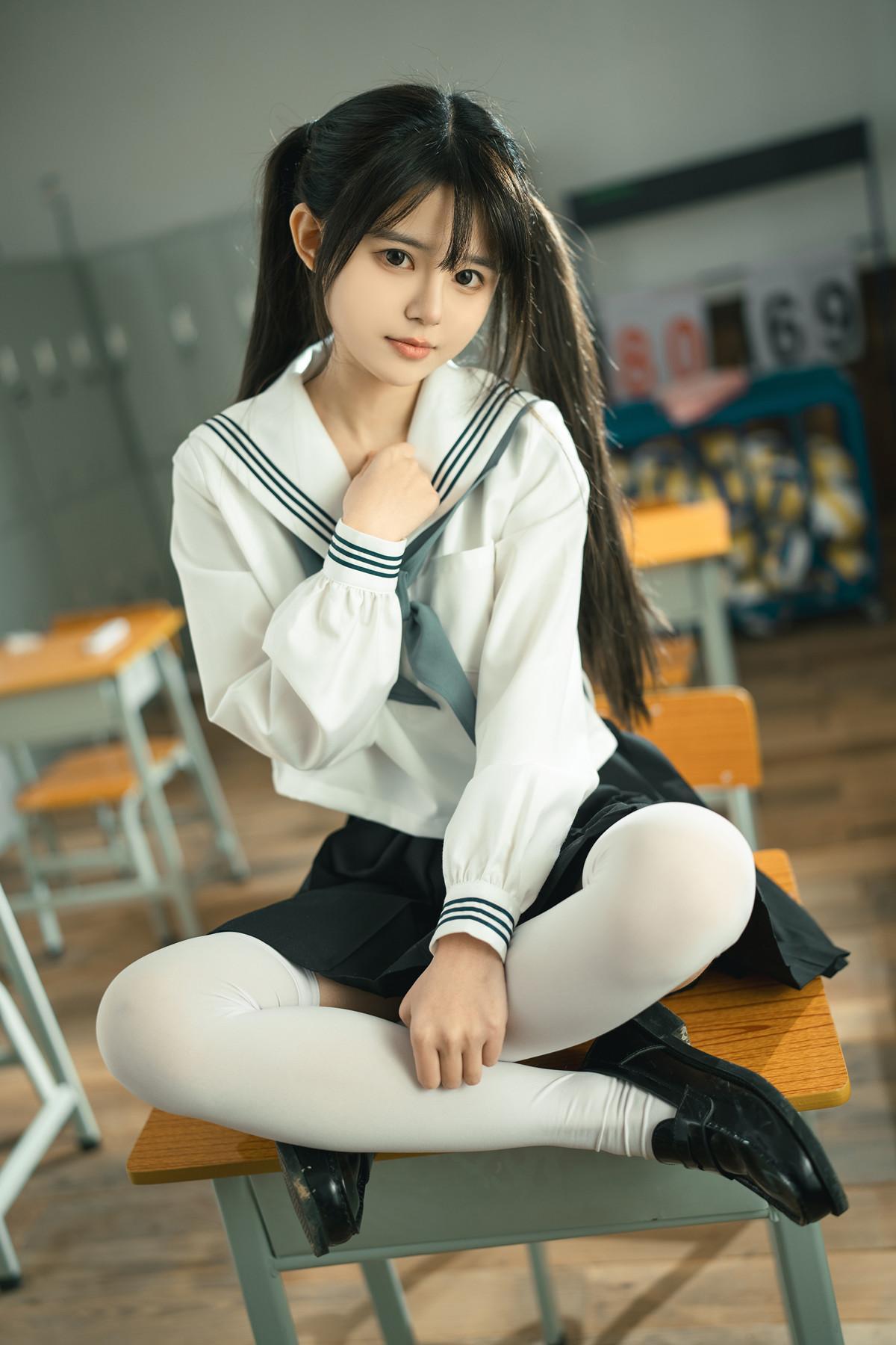 Cosplay Rua阮阮 授课中 In Class(17)