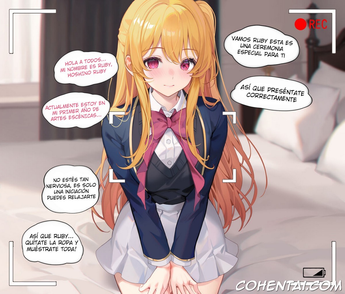 Hoshino Ruby no Tokubetsu Nyuugakushiki (Oshi no Ko) xxx comics manga porno doujin hentai español sexo 