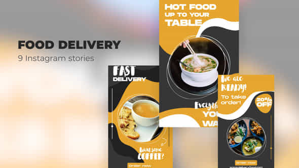 Food Delivery - - VideoHive 39985762