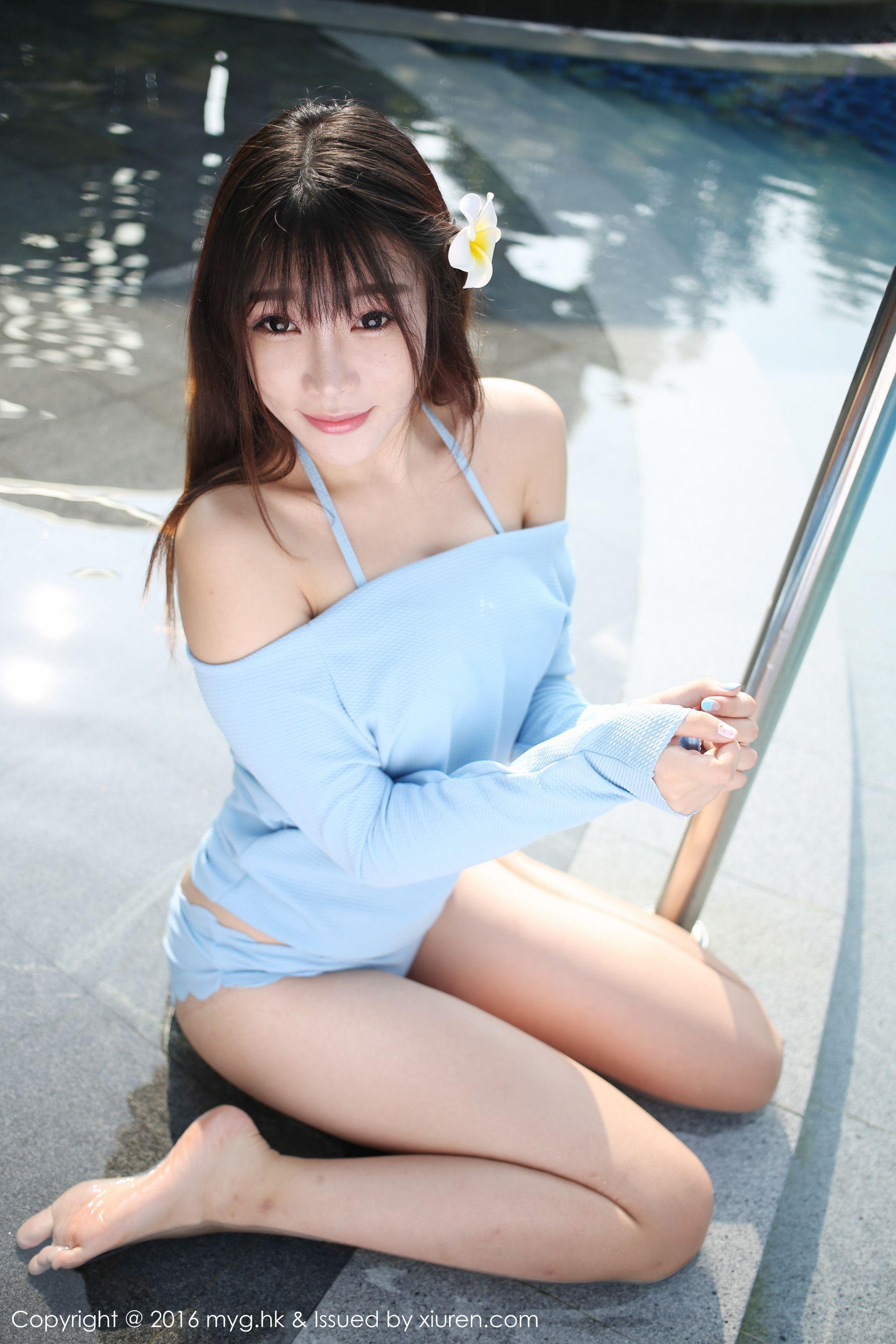 芝芝Booty《三亚旅拍》清新妹子的诱惑 [美媛馆MyGirl] Vol.224 写真集(6)