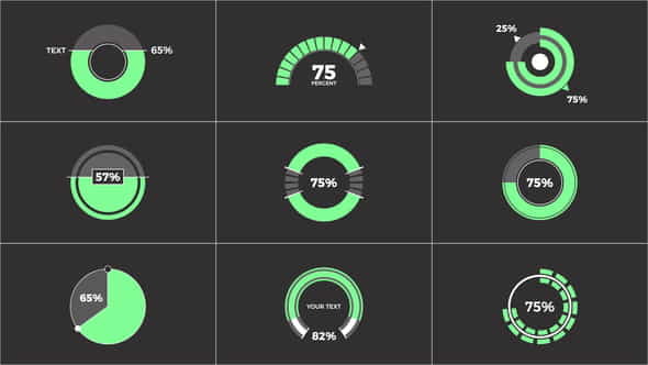 Circle Infographic - VideoHive 34098930