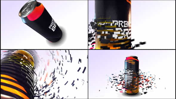 E3d Beer Can Commercial - VideoHive 24662603