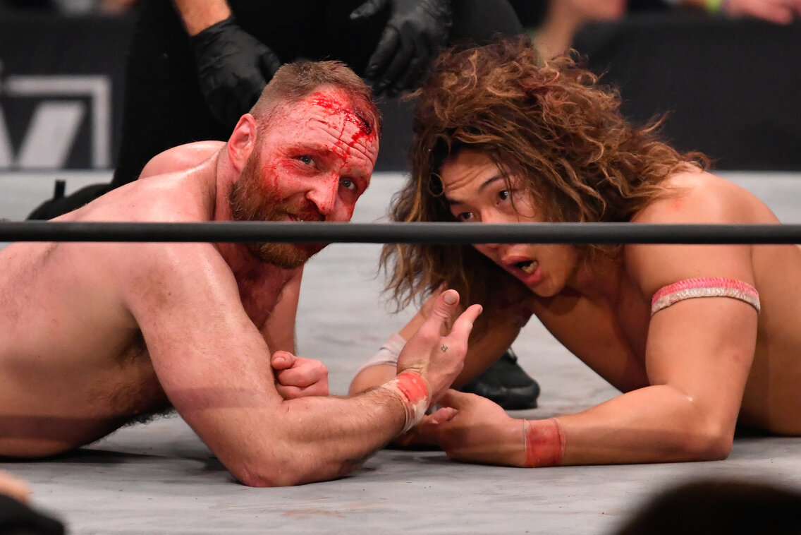 Jon Moxley and Konosuke Takeshita