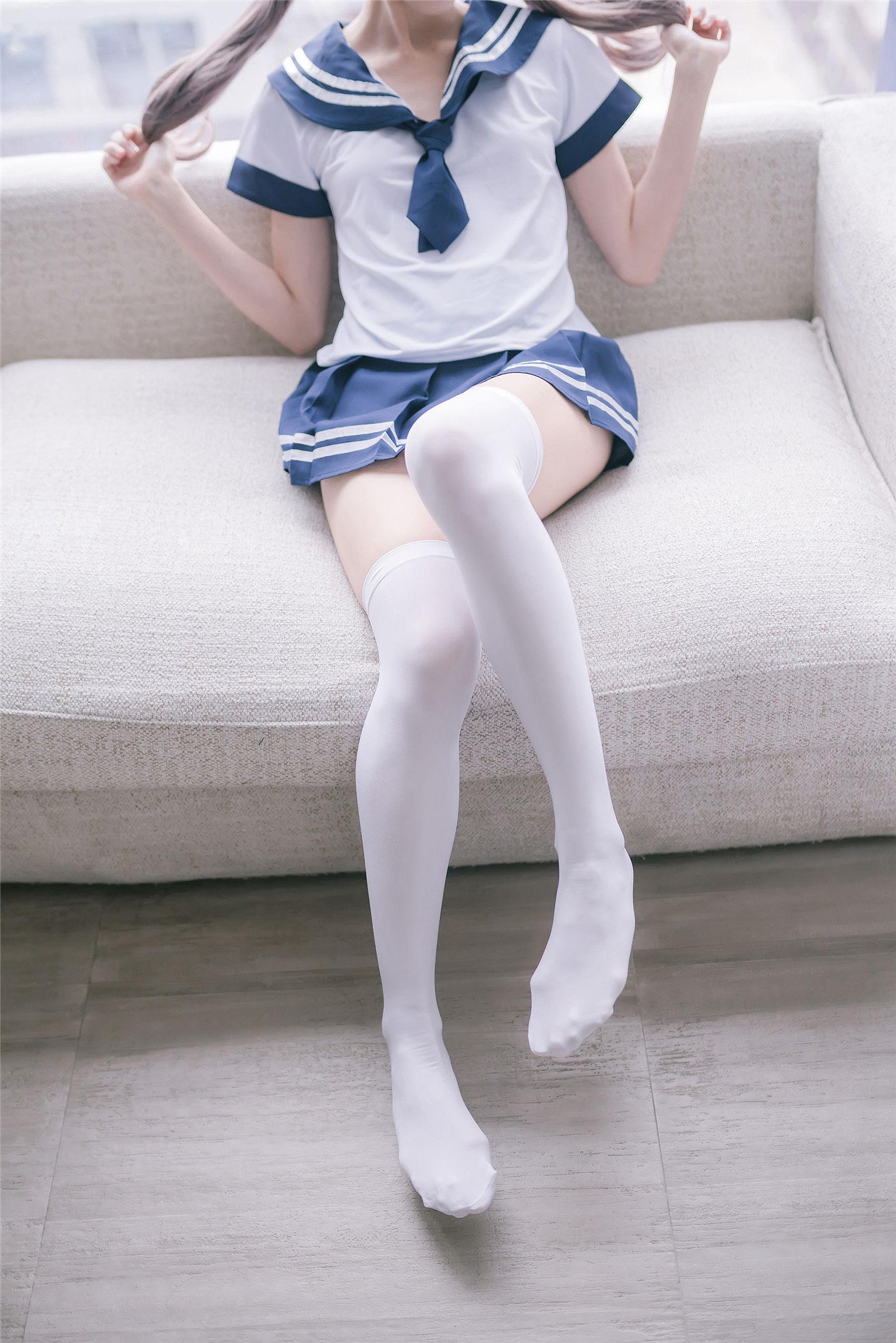 [风之领域] NO.084 白丝水手服 写真集(41)