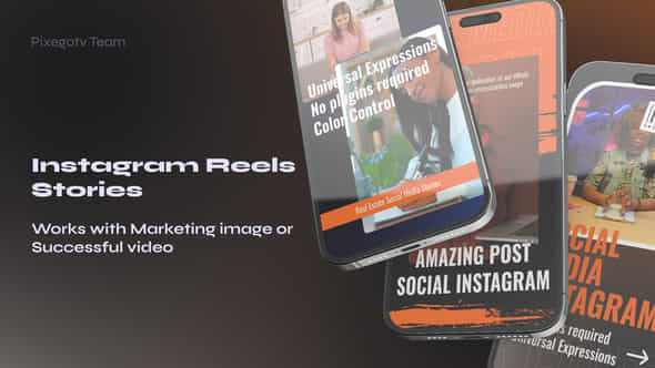 Instagram Reels Business Promo - VideoHive 46757964