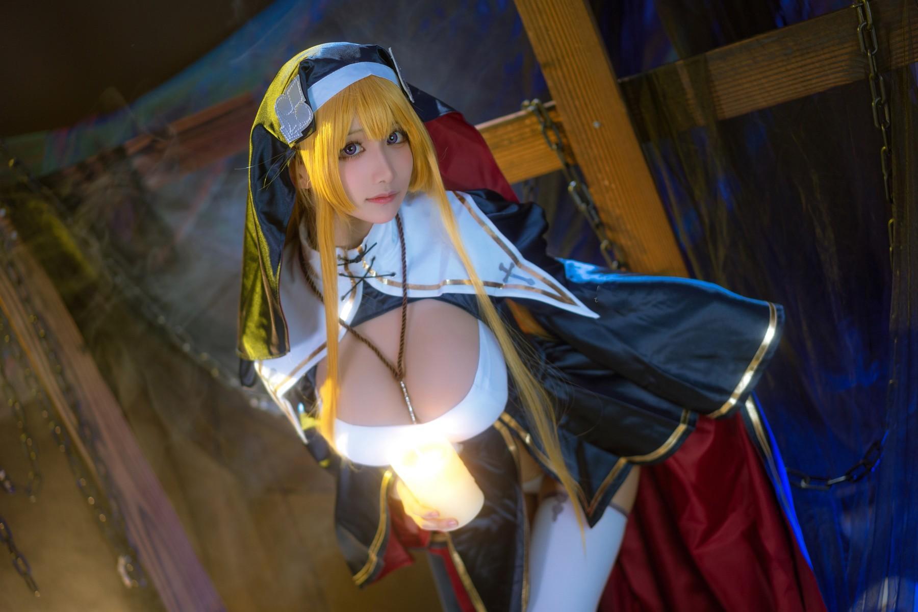 Cosplay 黏黏团子兔 兔兔班车 霞沢美游(6)