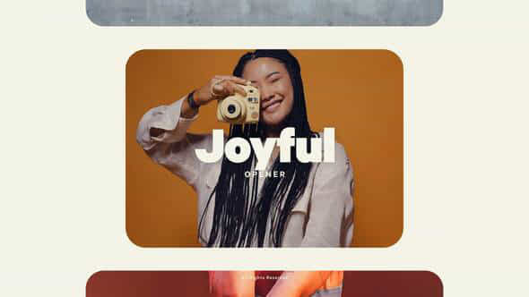 Joyful Short Opener - VideoHive 57130103