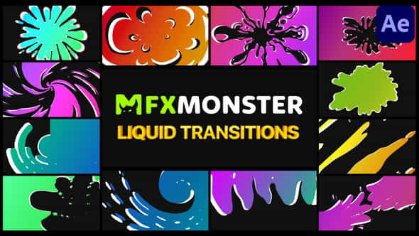 Liquid Transitions | After Effects - VideoHive 30545710