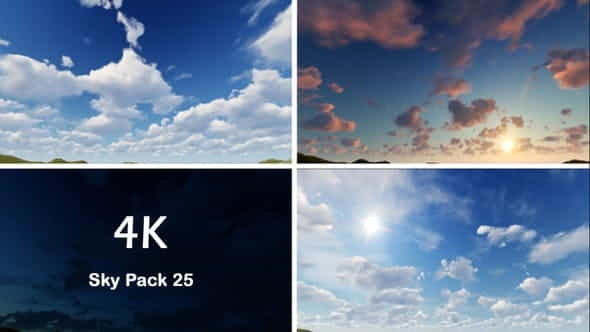 Sky Pack (25) 4K | Nature - VideoHive 23995465