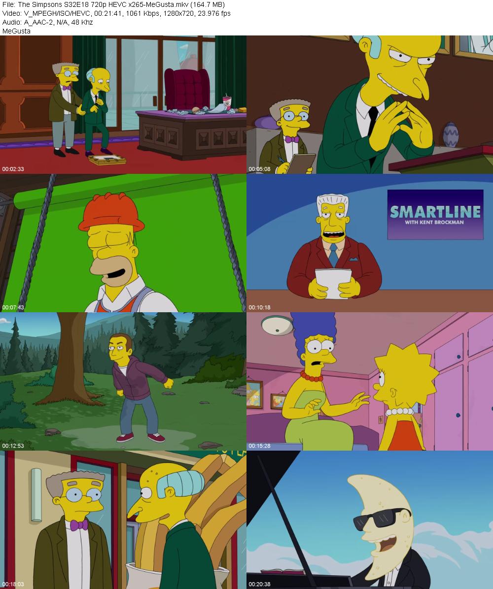 The Simpsons S32E18 720p HEVC x265