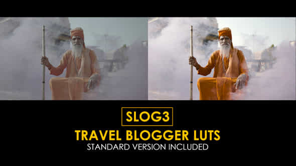 Slog3 Travel Blogger And Standard Color Luts - VideoHive 48790048