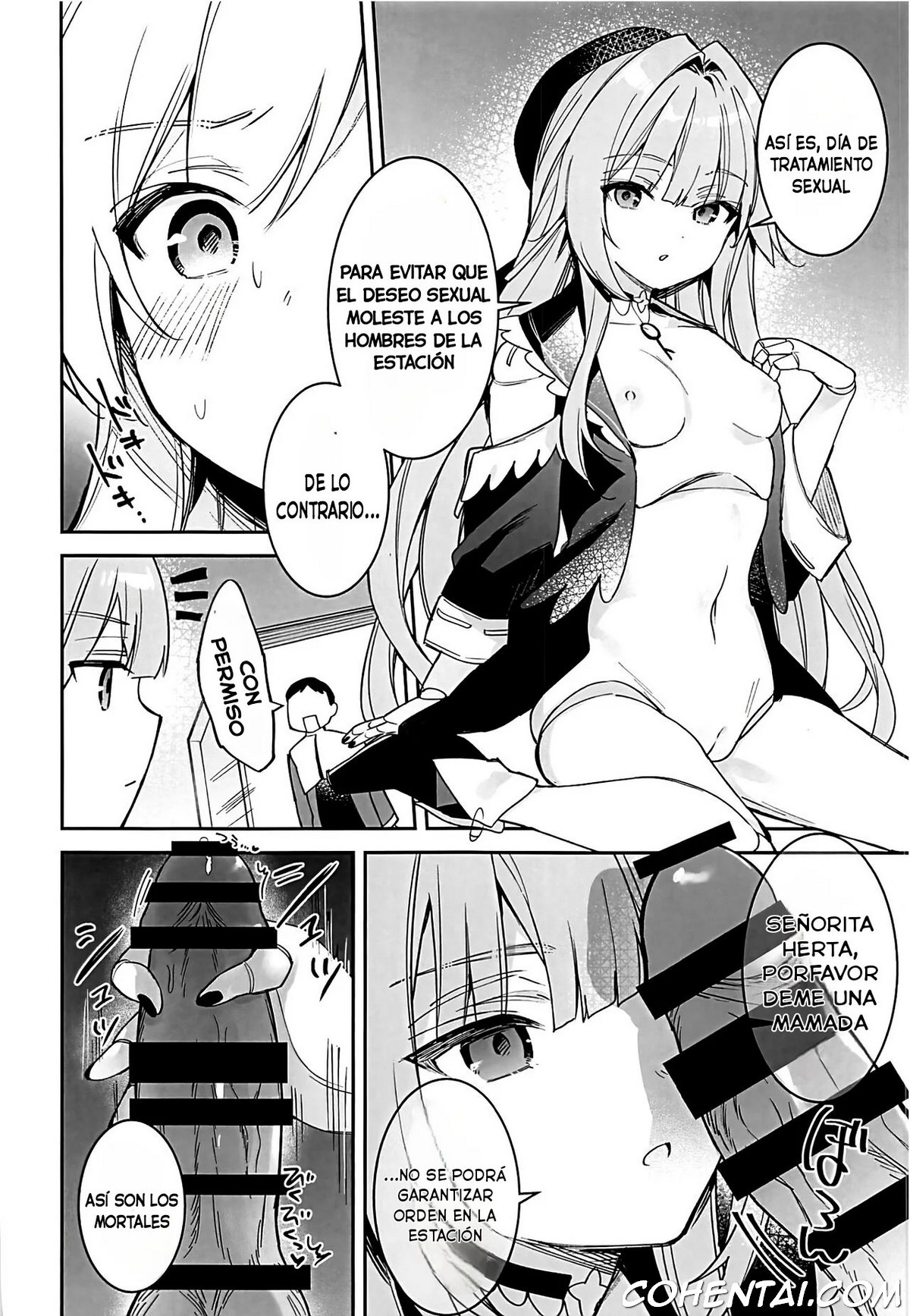 Herta no Seishori Kurabu (Honkai: Star Rail) xxx comics manga porno doujin hentai español sexo Herta Honkai: Star Rail