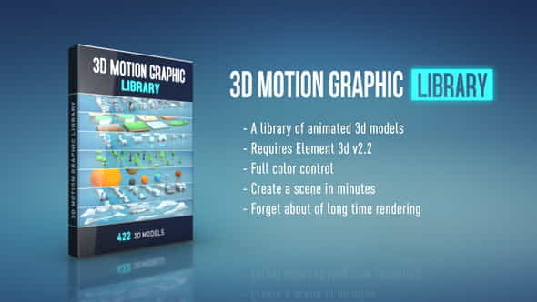 3D Motion Graphic Library - VideoHive 22872868