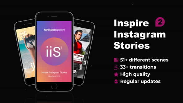 Inspire Instagram Stories V2 - VideoHive 21935102