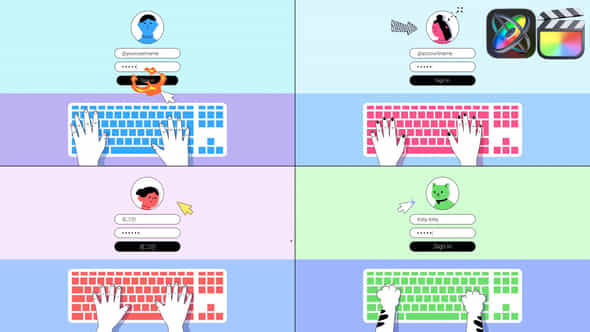 Keyboard Login Explainer For Fcpx - VideoHive 52660131