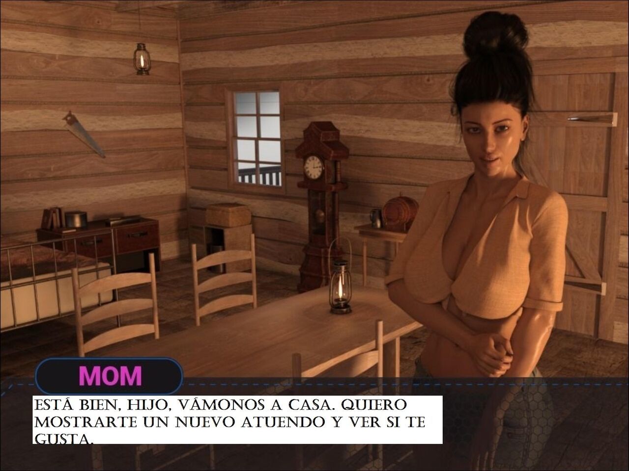 [lewdlab] Mother, burning desire #3 [Spanish] [Mexicano AnonimoPoringa]