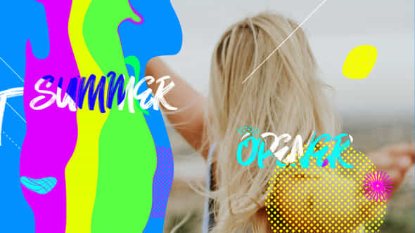 Summer Shapes Promo - VideoHive 38223044