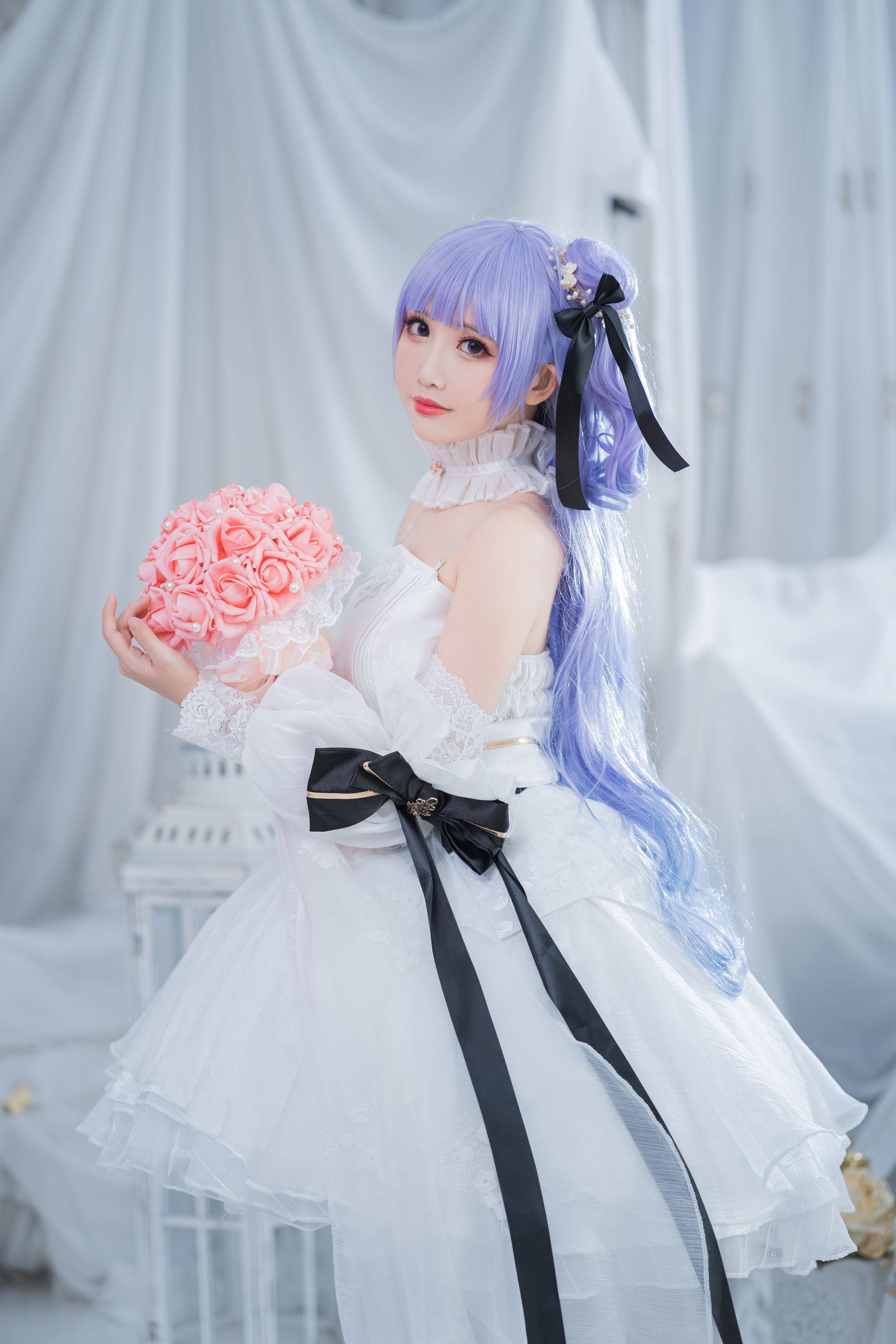 [Cosplay] 面饼仙儿 – 独角兽婚纱(3)