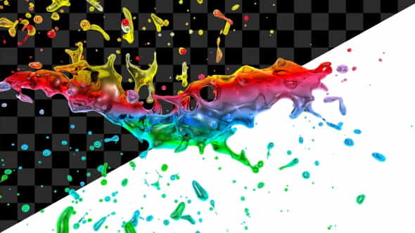 Colorful Water - VideoHive 20614948