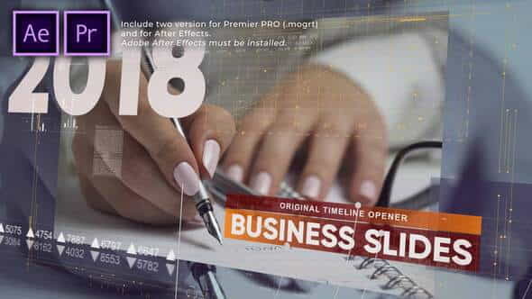 Business Timeline Slides - VideoHive 31659298