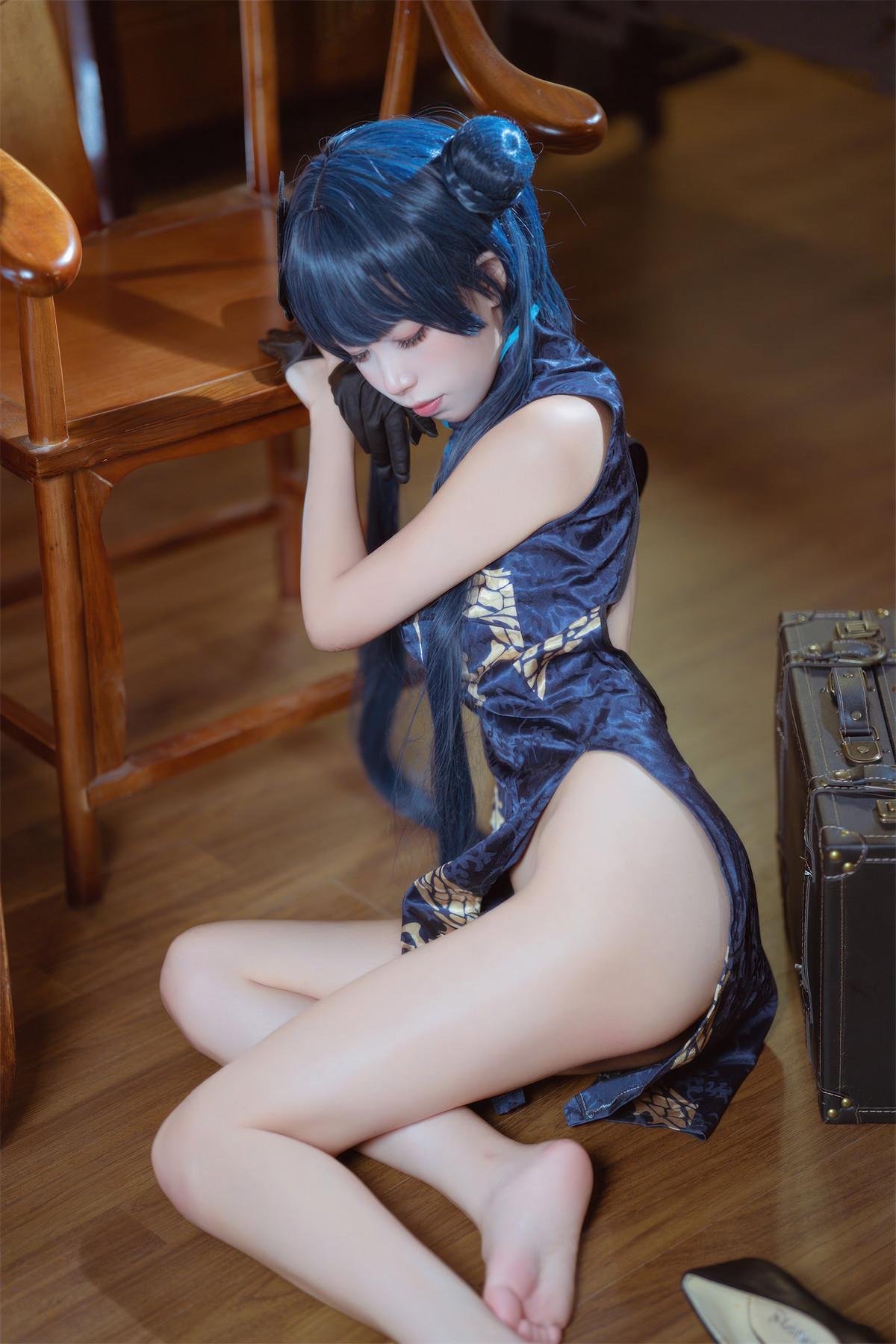 Cosplay 是三不是世w 碧蓝档案 妃咲旗袍(26)