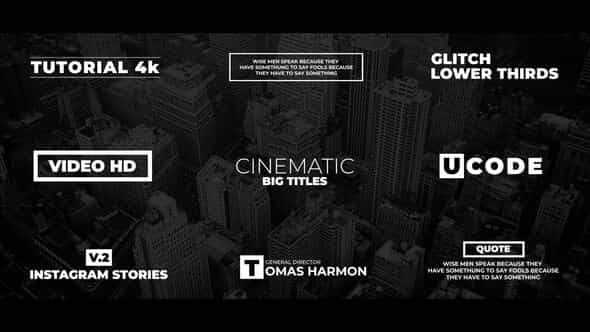 Stylish Titles | After Effects - VideoHive 37460274