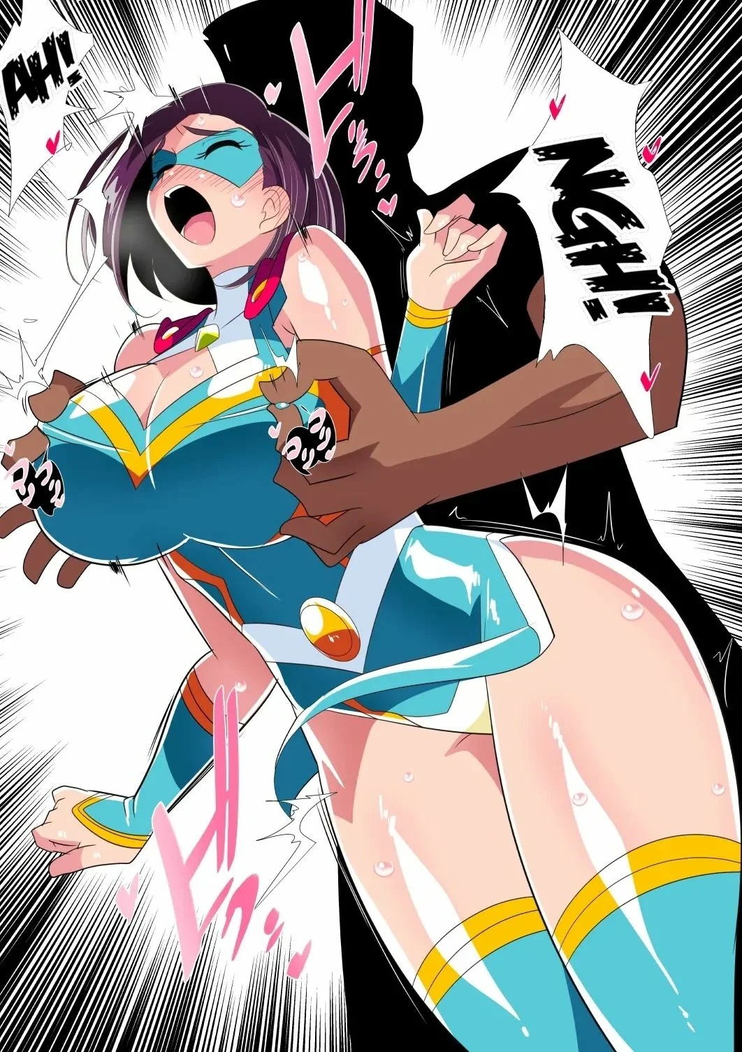 Hitozuma Choujin Mighty Madame! VS Yari chin Kaijin Zenpen - 16