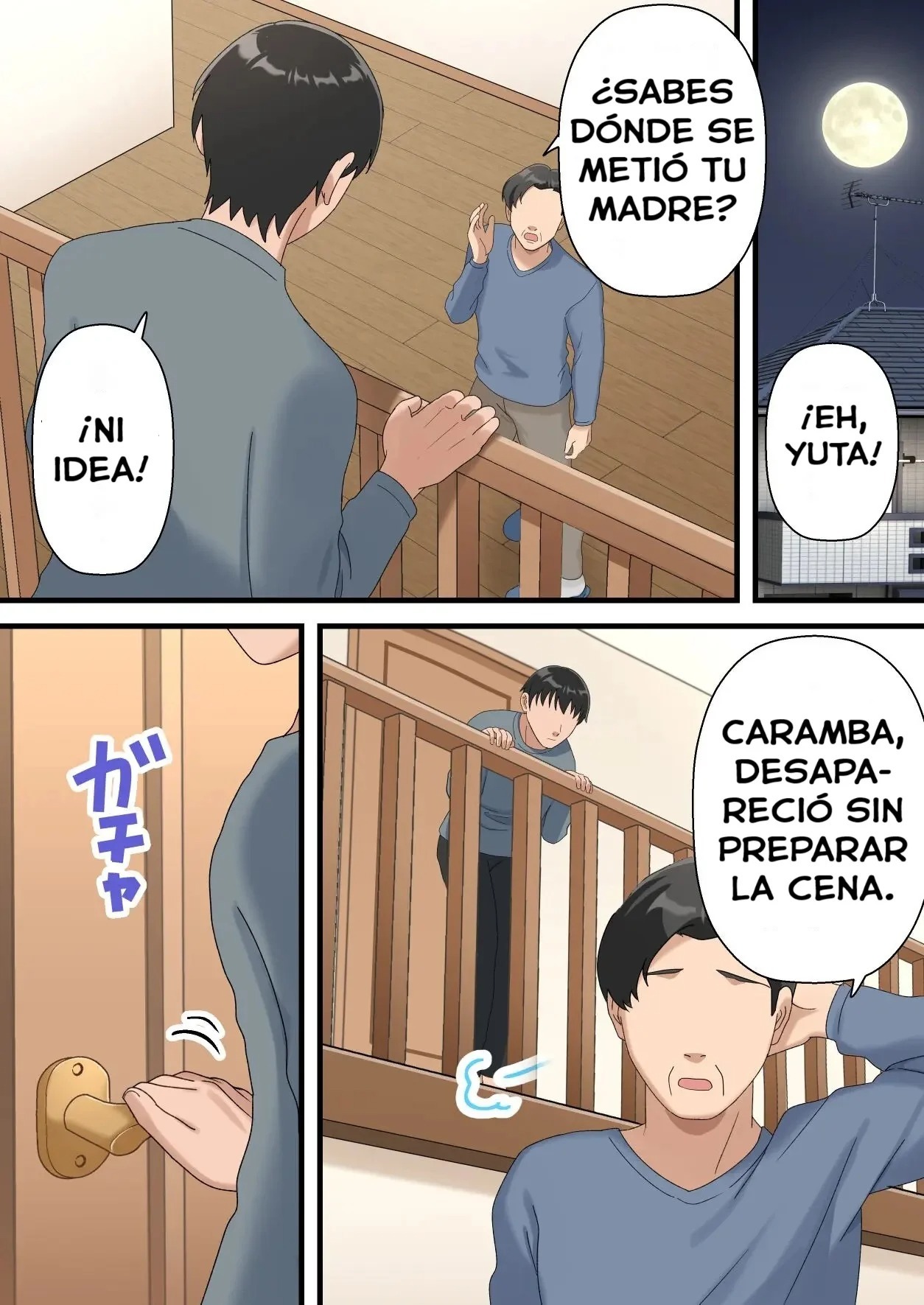 [Yuriko Club] Uchi no Musuko ga Uma sugite [Spanish] [WincestScans]