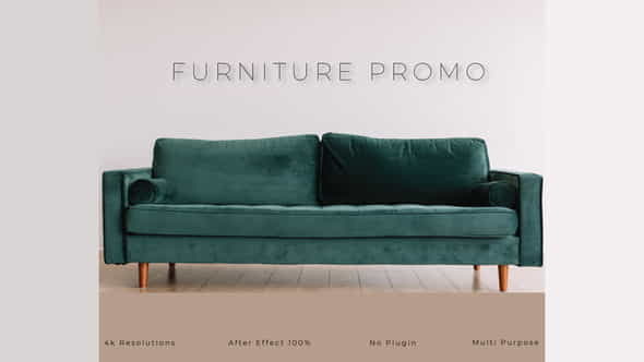 Furniture Promo - VideoHive 33391919