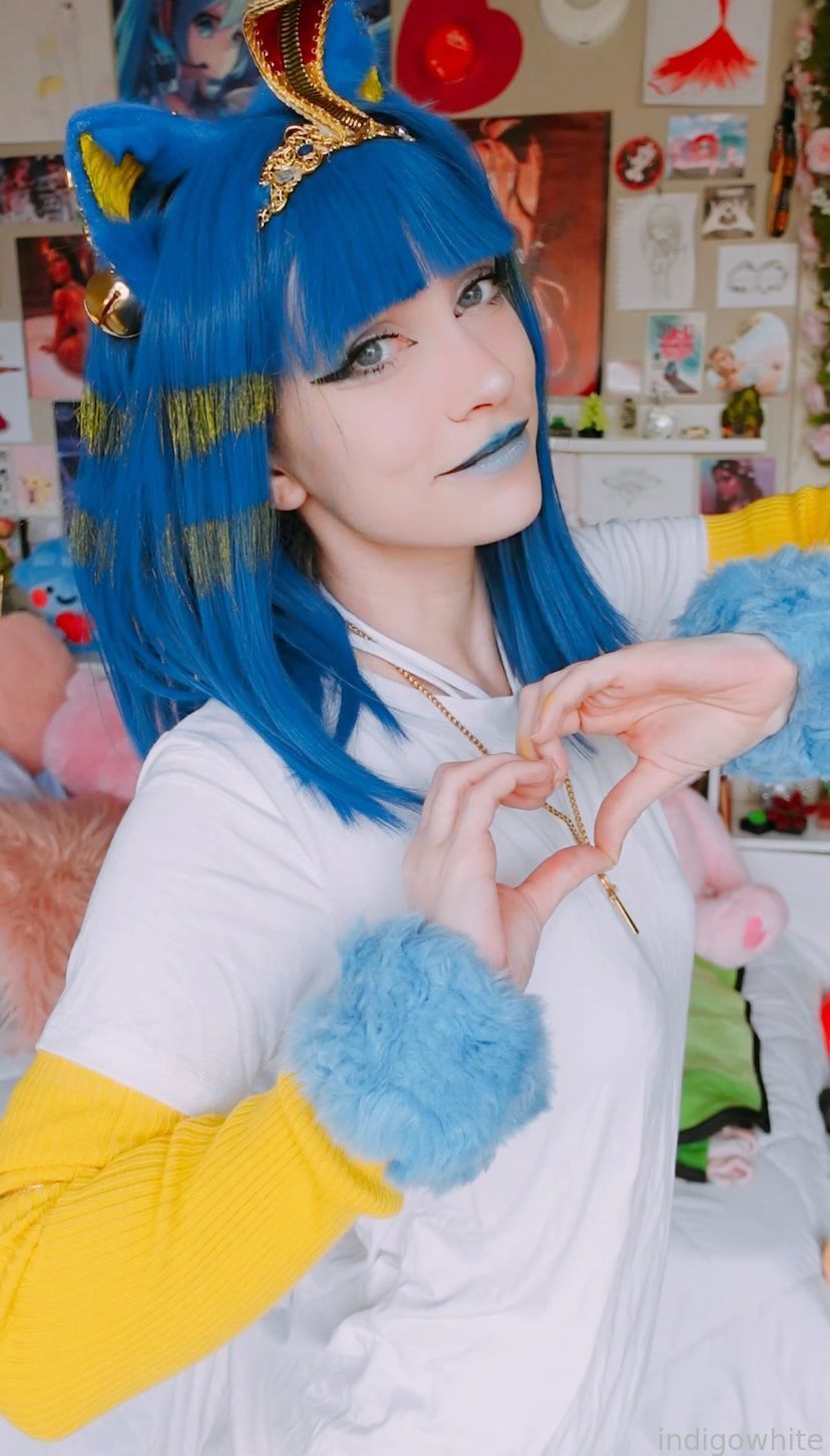 Indigo White - Ankha