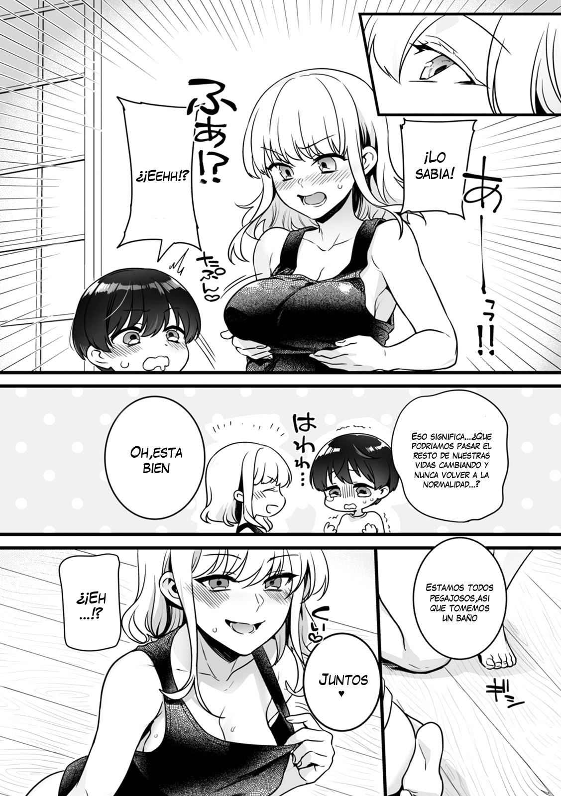 [Akai Yoru] "Onna no Asoko de mou... Ikuu" Ore no Karada de Daibousou! Itoko no Dekkai "Are" ni Nando mo Zecchou 2 [Spanish] [VarKatzas666] [Dig