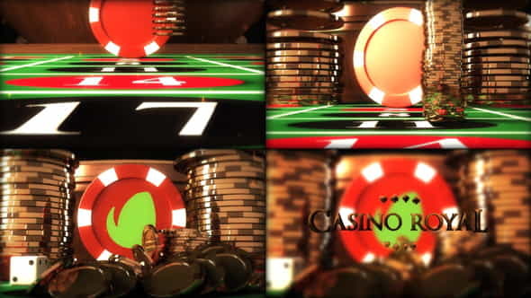 Casino Online Gambling Logo Reveal - VideoHive 26383410