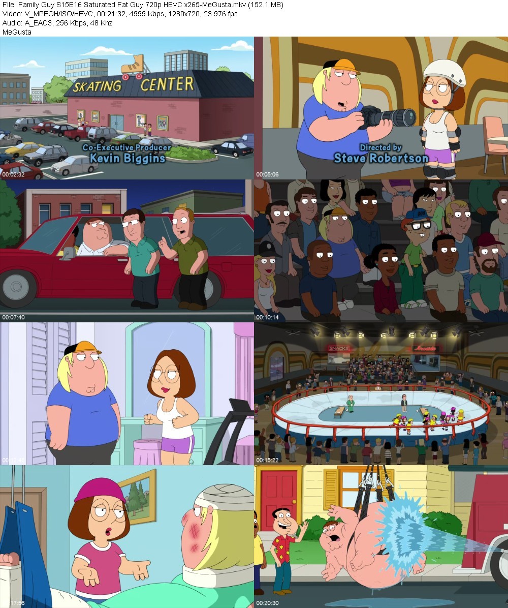 Family Guy S15E16 Saturated Fat Guy 720p HEVC x265-MeGusta