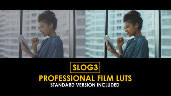 Slog3 Professional Film And Standard Luts - VideoHive 51044357