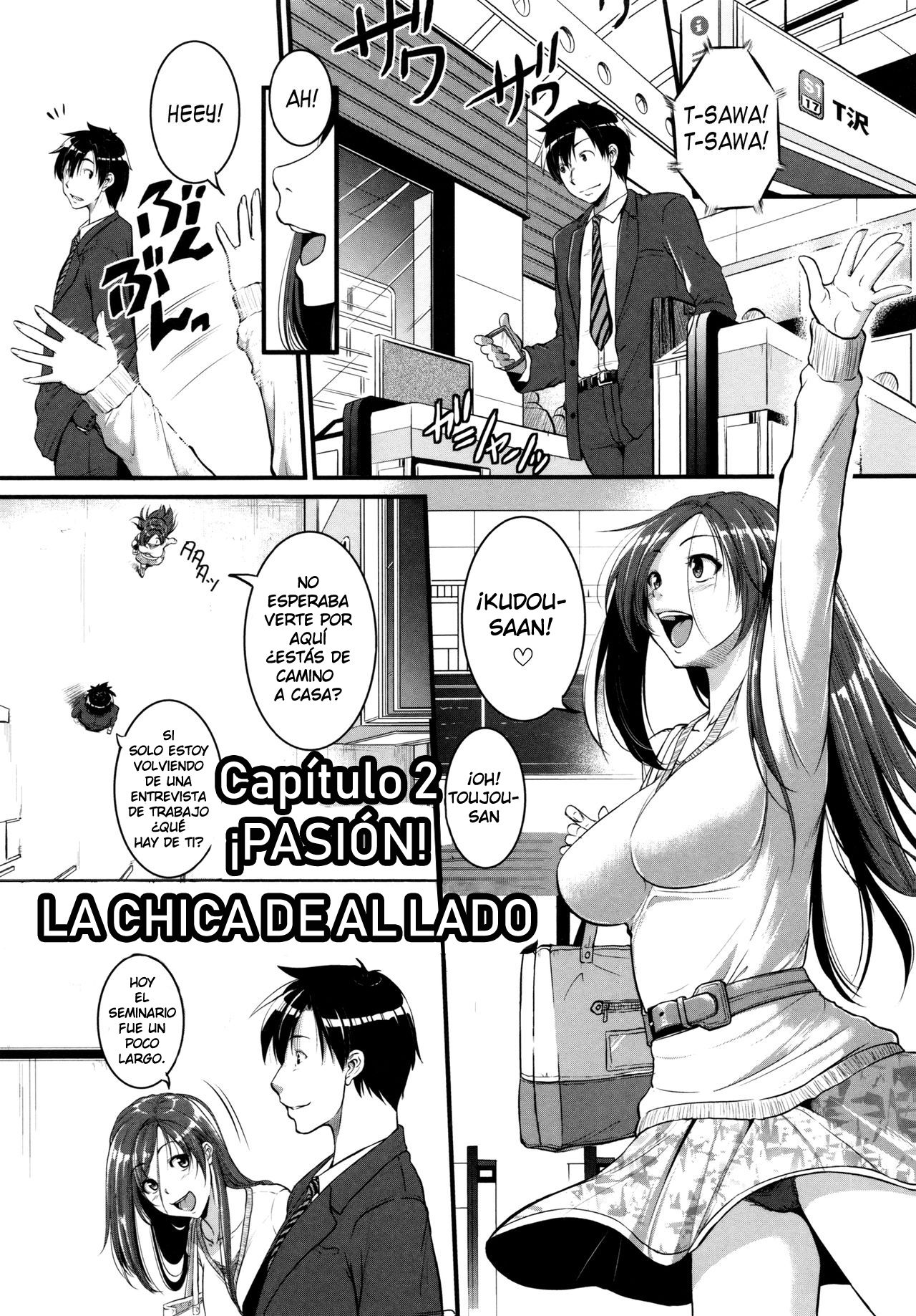 Ainbenki Tonari no Dosukebe One-san - Capítulo 2 - 2