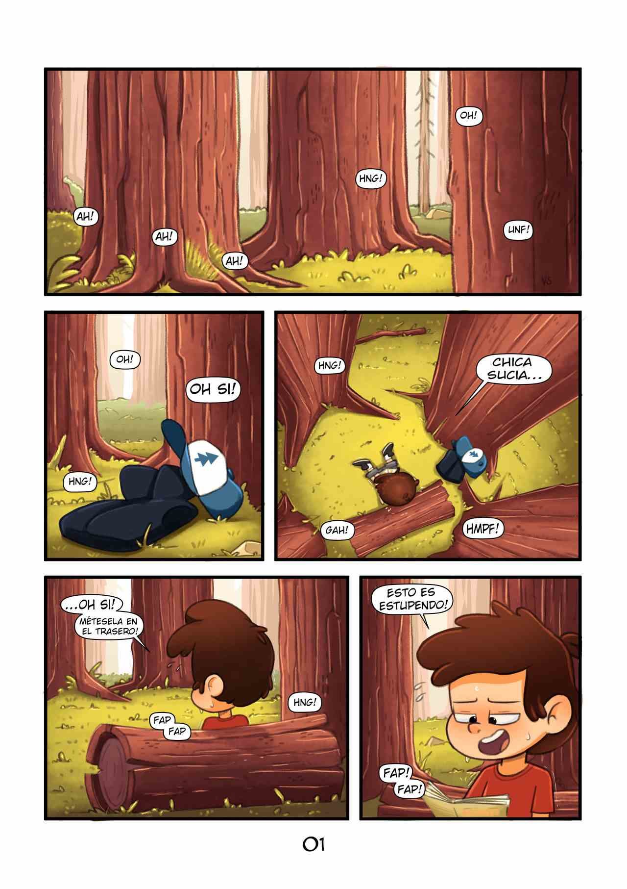 Gravity Falls - Secretos en el Bosque - 1