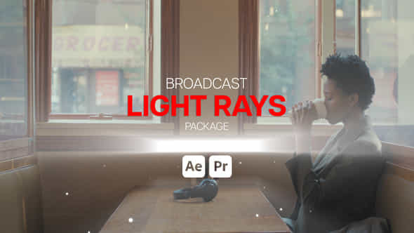 Broadcast Light Rays - VideoHive 39726356