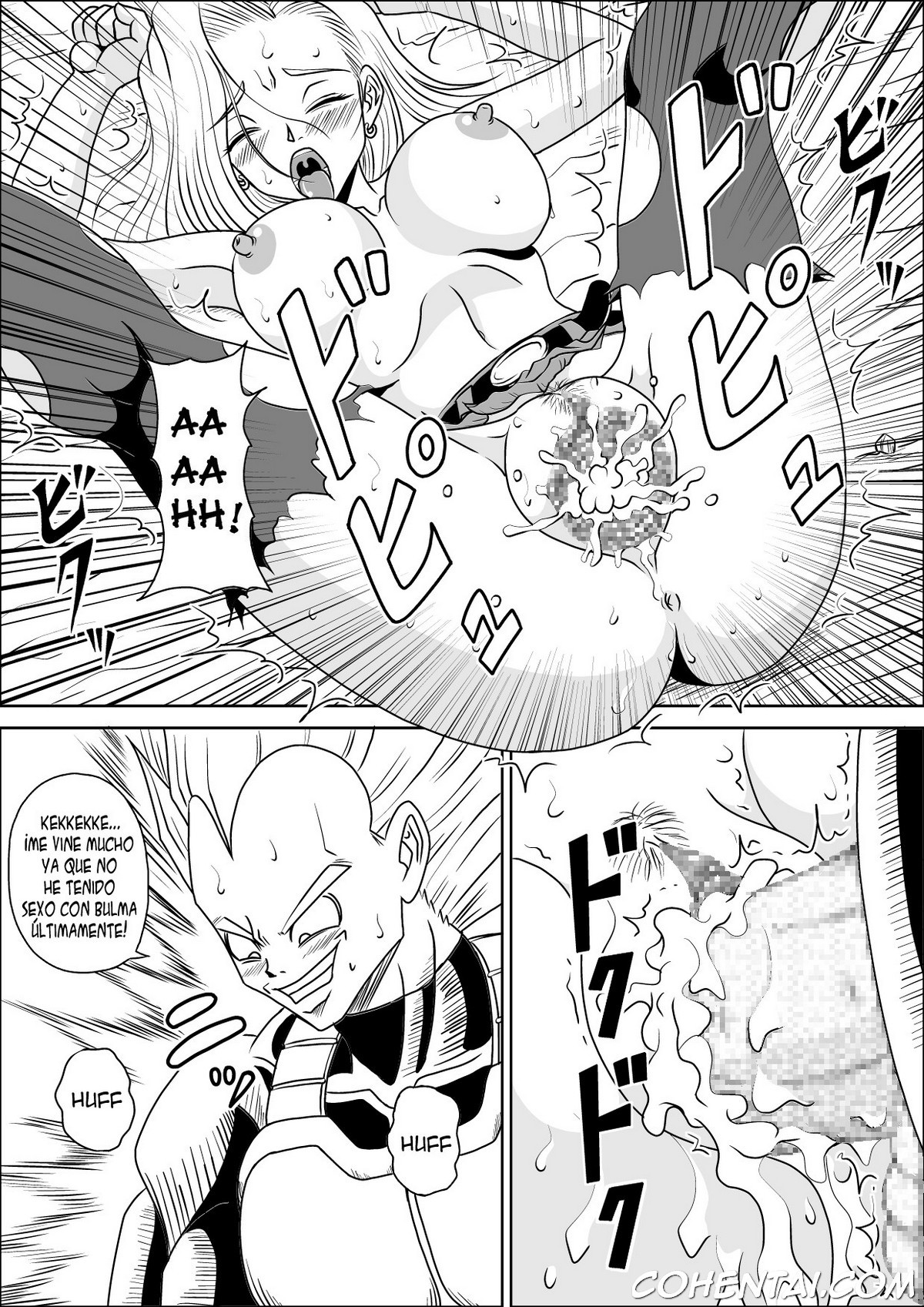 Full Bokko 18-gou! (Dragon Ball Z) xxx comics manga porno doujin hentai español sexo 